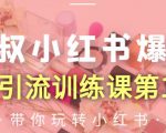 狼叔小红书爆款推广引流训练课第12期，手把手带你玩转小红书-第一资源库
